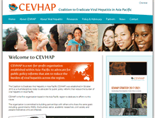 Tablet Screenshot of cevhap.org